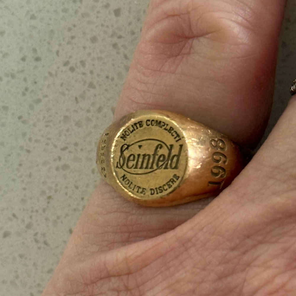 Tiffany & Co. Seinfeld Gold Ring